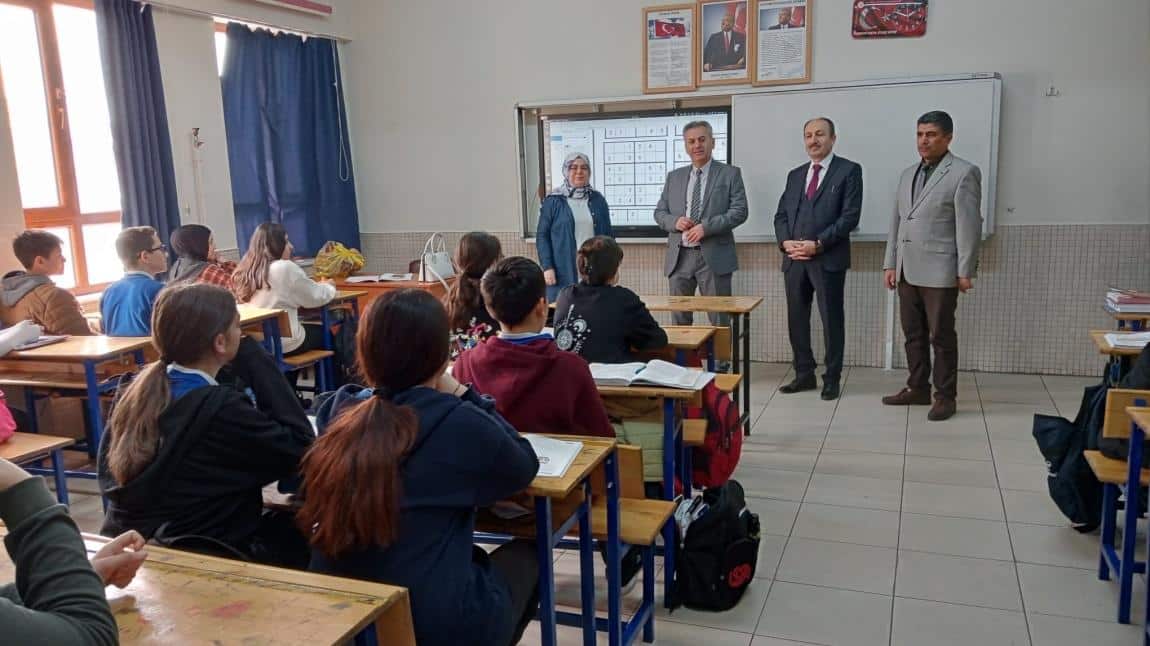 İl Milli Eğitim Müdürü Sayın Murat YİĞİT'in Okulumuza Ziyareti